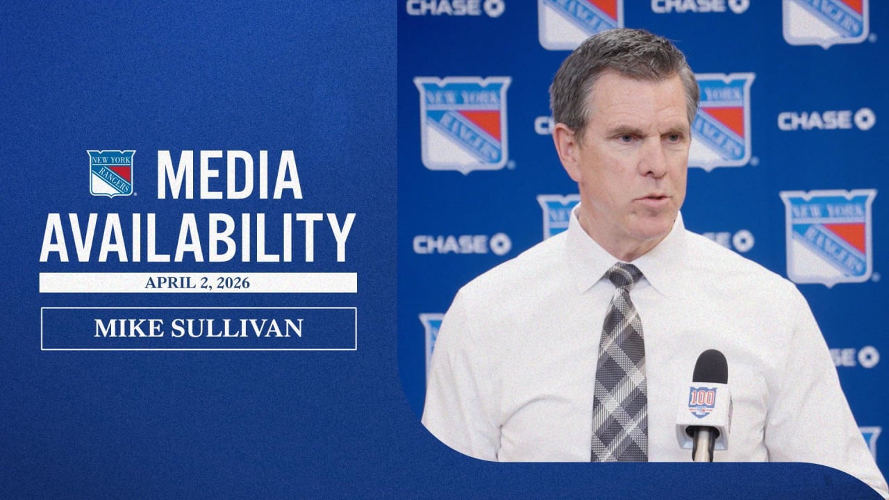 Postgame: Mike Sullivan | New York Rangers
