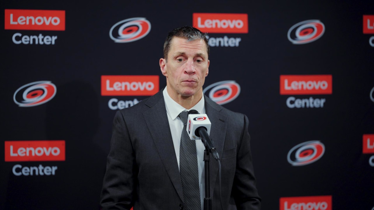 Rod Brind'Amour Postgame Quotes | Carolina Hurricanes