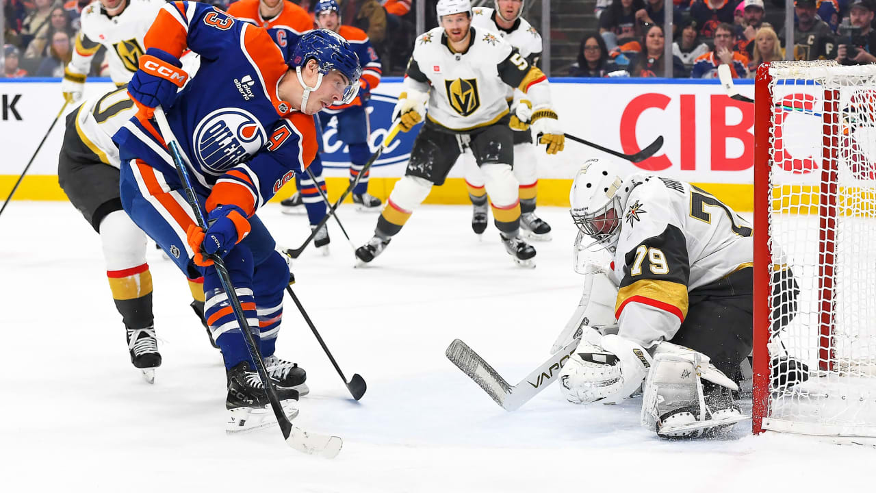 Golden Knights push point streak to 5, ease past Oilers in pivotal Pacific game