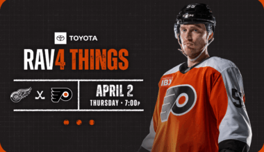 RAV4 Things: Flyers vs. Red Wings