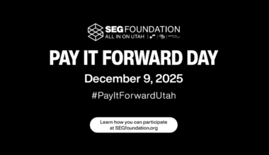 SEG Foundation Invites Utahns to ‘Pay It Forward’ on December 9 | RELEASE 12.2.25