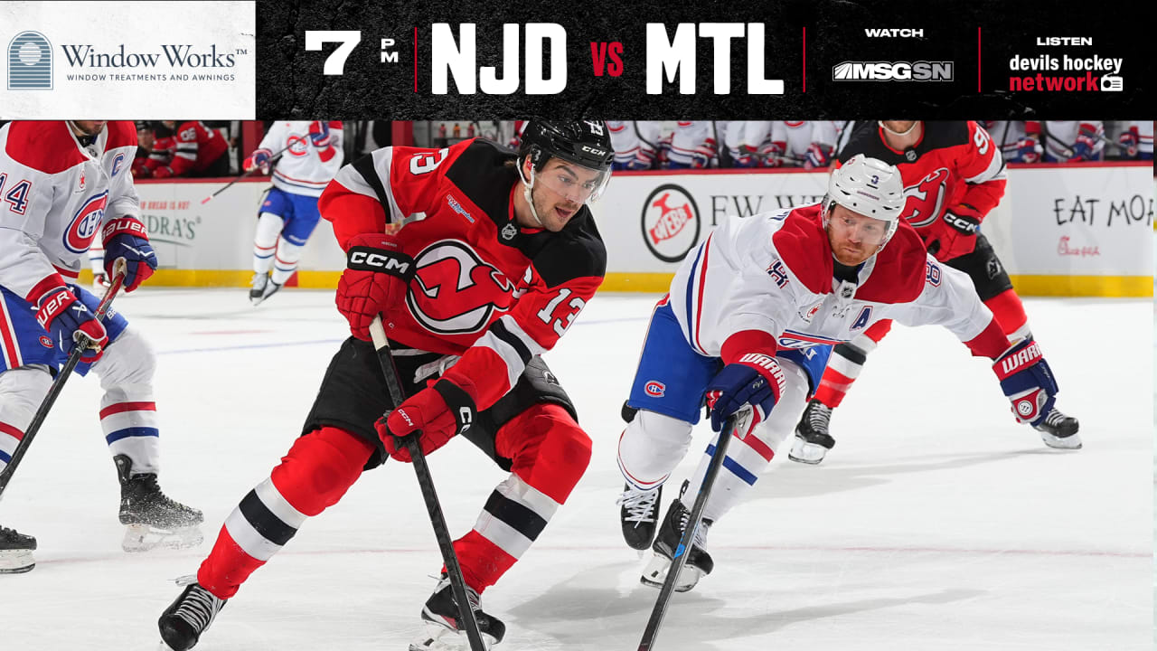 Devils, Habs Open Home-and-Home in New Jersey | PREVIEW