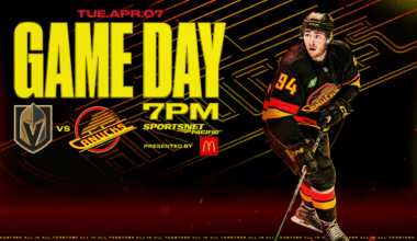 Game Notes: Canucks vs. Golden Knights