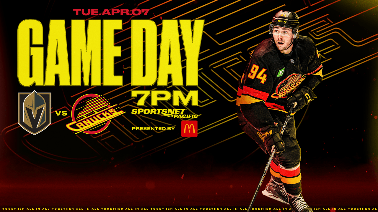 Game Notes: Canucks vs. Golden Knights