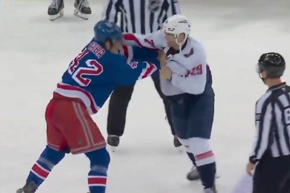 Hendrix Lapierre drops gloves with Noah Laba in first career fight at any level