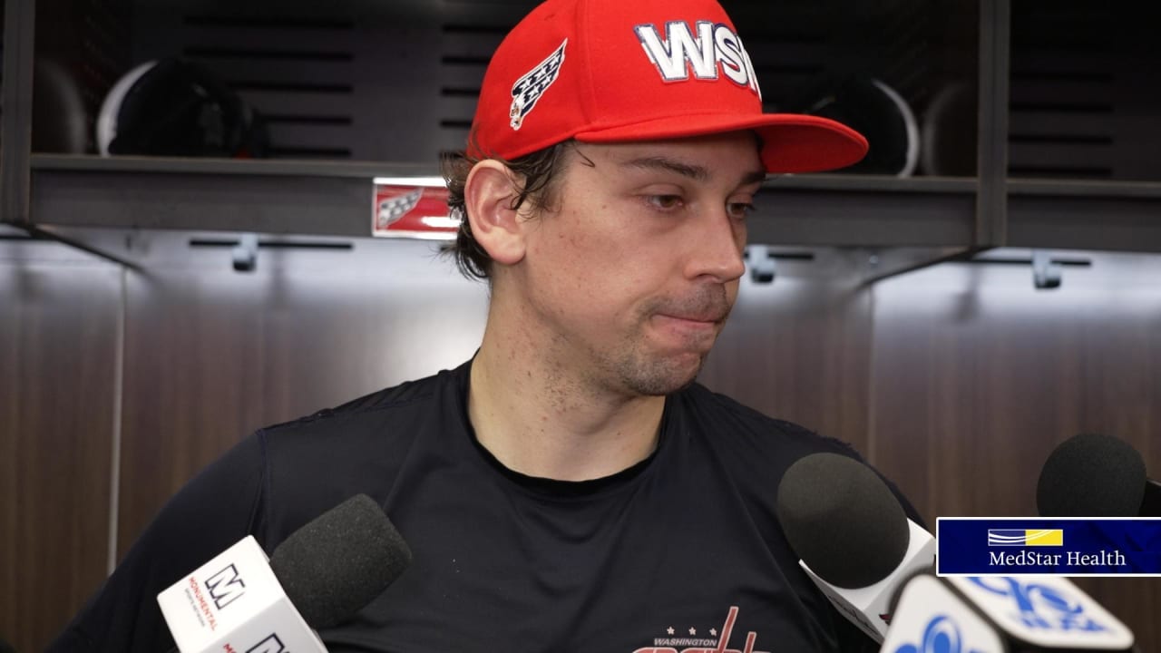 Dylan Strome | Postgame | Washington Capitals