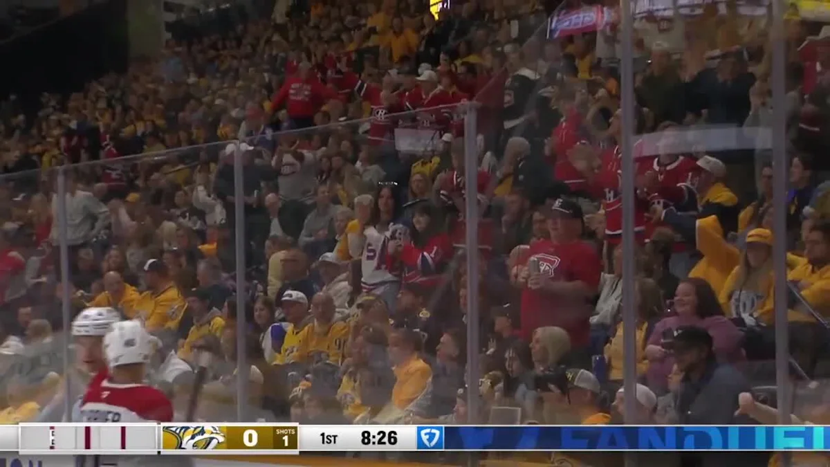 Ivan Demidov with a Goal vs. Nashville Predators