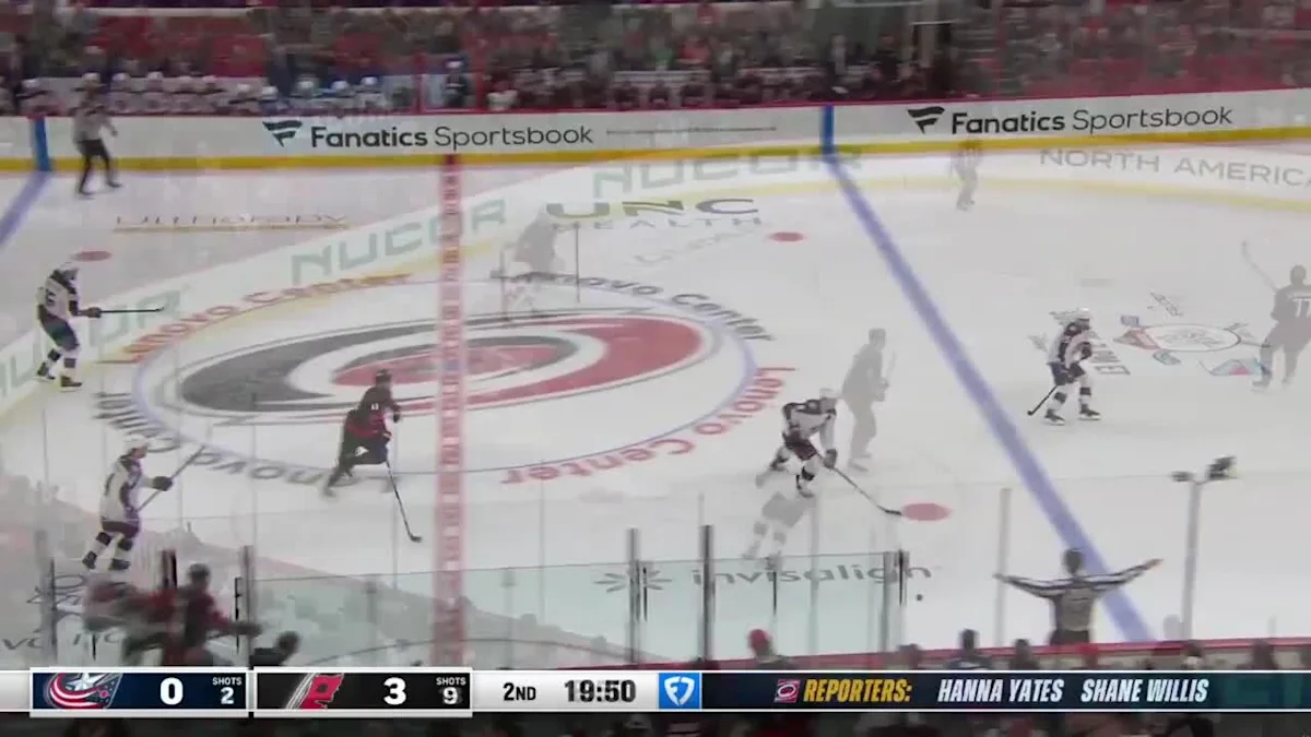 Carolina Hurricanes vs. Columbus Blue Jackets - Game Highlights