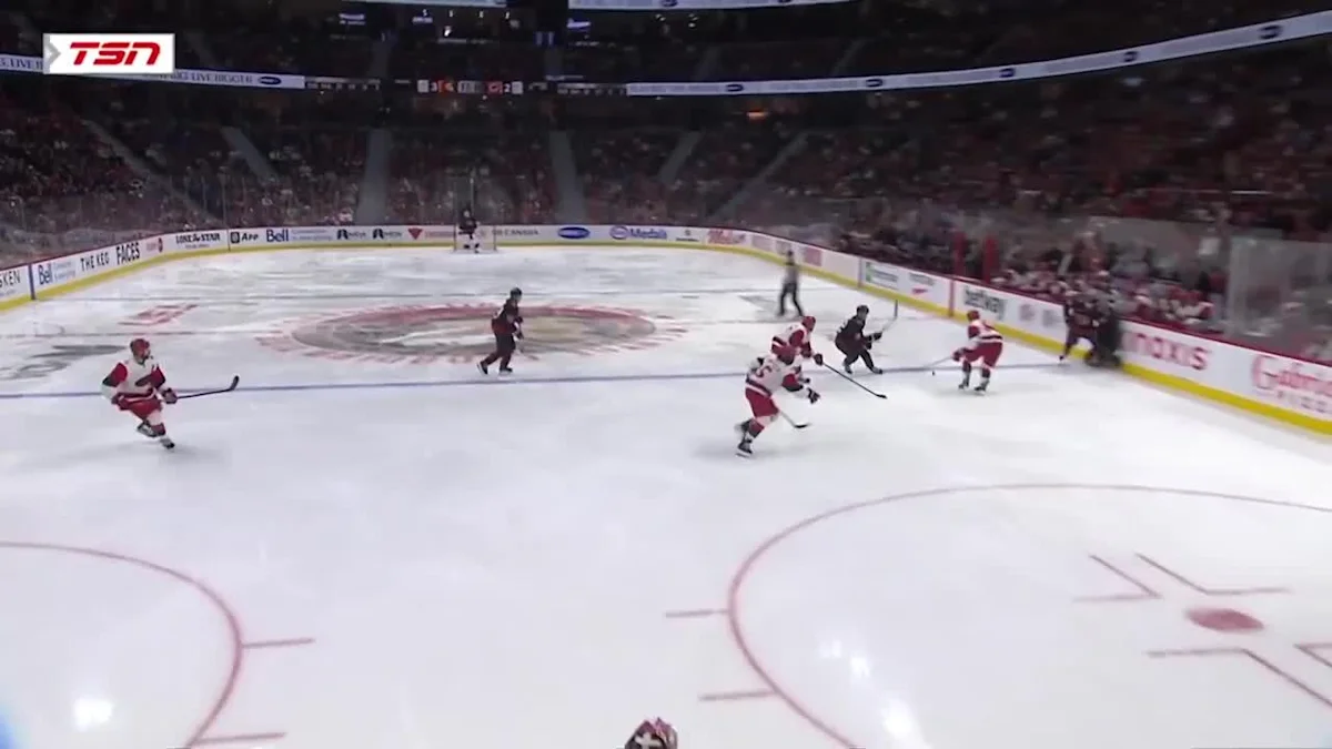 Shane Pinto with a Powerplay Goal vs. Carolina Hurricanes