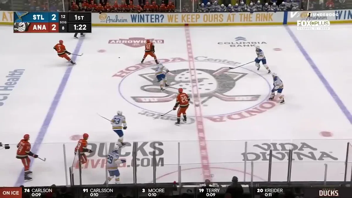 Anaheim Ducks vs. St. Louis Blues - Game Highlights