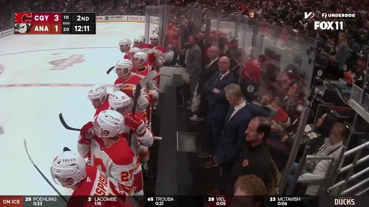 Matvei Gridin with a Goal vs. Anaheim Ducks