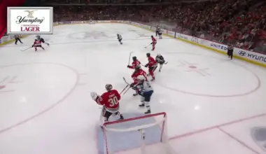 Isak Rosen with a Goal vs. Chicago Blackhawks