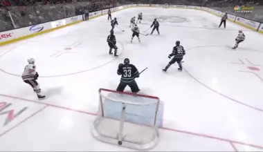 Ryan Donato with a Powerplay Goal vs. San Jose Sharks