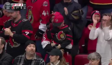 Brady Tkachuk with a Goal vs. Carolina Hurricanes