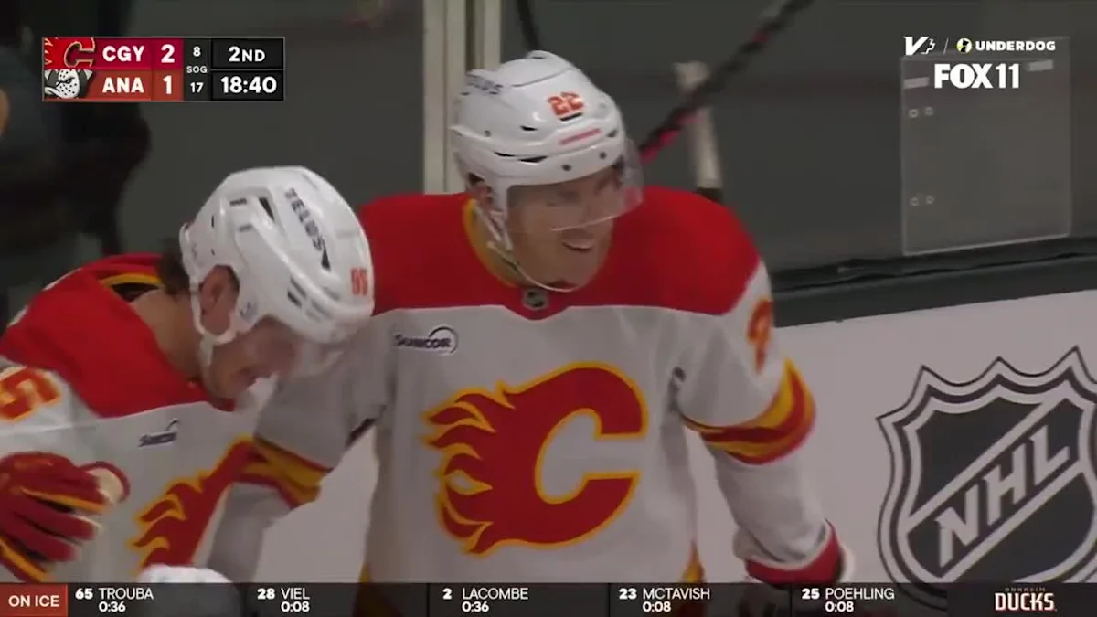 Ryan Strome with a Goal vs. Anaheim Ducks