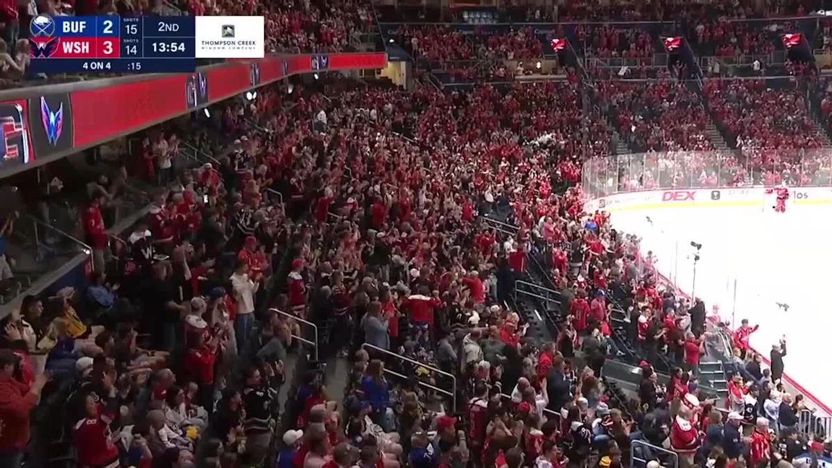 Aliaksei Protas with a Goal vs. Buffalo Sabres