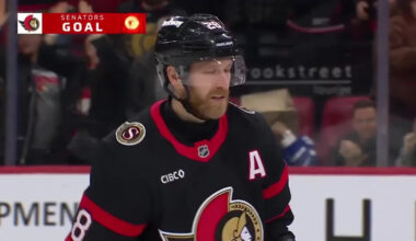 Claude Giroux with a Goal vs. Carolina Hurricanes