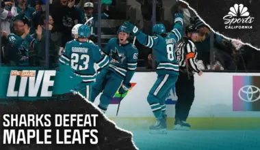 Sharks' secondary lines bolster offense in crucial 4-1 win vs. Maple Leafs