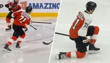 Foerster scores in Flyers vs Red Wings after missing 49 games due to injury