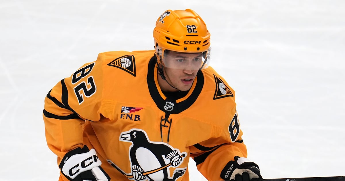 Pittsburgh Penguin Caleb Jones done for the year