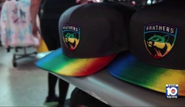 Florida Panthers host annual Pride Night at Amerant Bank Arena