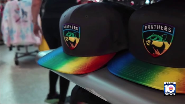 Florida Panthers host annual Pride Night at Amerant Bank Arena