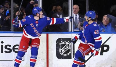 Red Wings 1, Rangers 4 – TSN