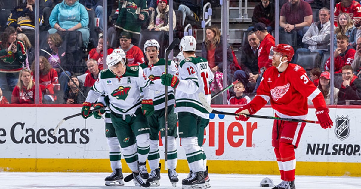 Wild 5, Red Wings 4 – TSN