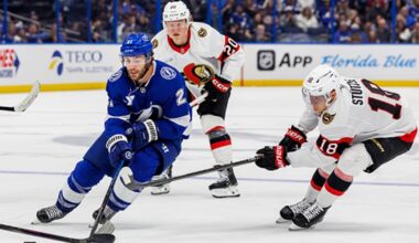 Senators clinging to final wild card spot entering Tuesday's tilt with Tampa on TSN – TSN