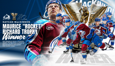 MacKinnon Captures 2025-26 Rocket Richard Trophy