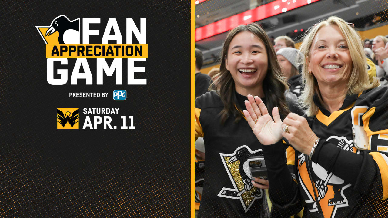 Penguins Players to Give 'Shirts Off Our Backs' At Fan Appreciation Game Presented by PPG on April 11