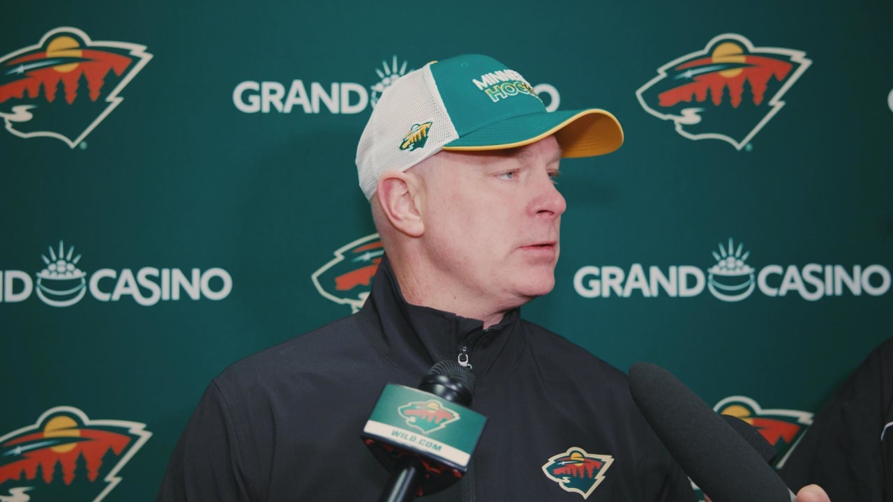 Hynes at Practice 4/1 | Minnesota Wild