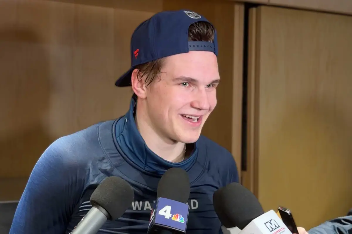 Ilya Protas to make NHL debut for Capitals against Maple Leafs: ‘I couldn’t believe for a second. I was shaky for a bit. I can’t wait for tomorrow.’