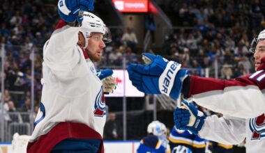 Recap: Val scores two — Avs beat Blues 3-1 & clinch Central Division