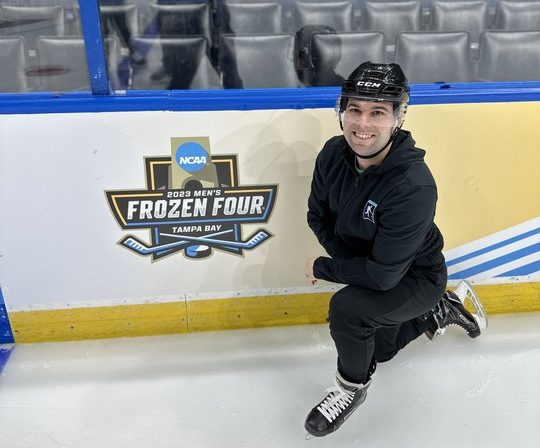 Mainer set to officiate a men’s college hockey Frozen Four game