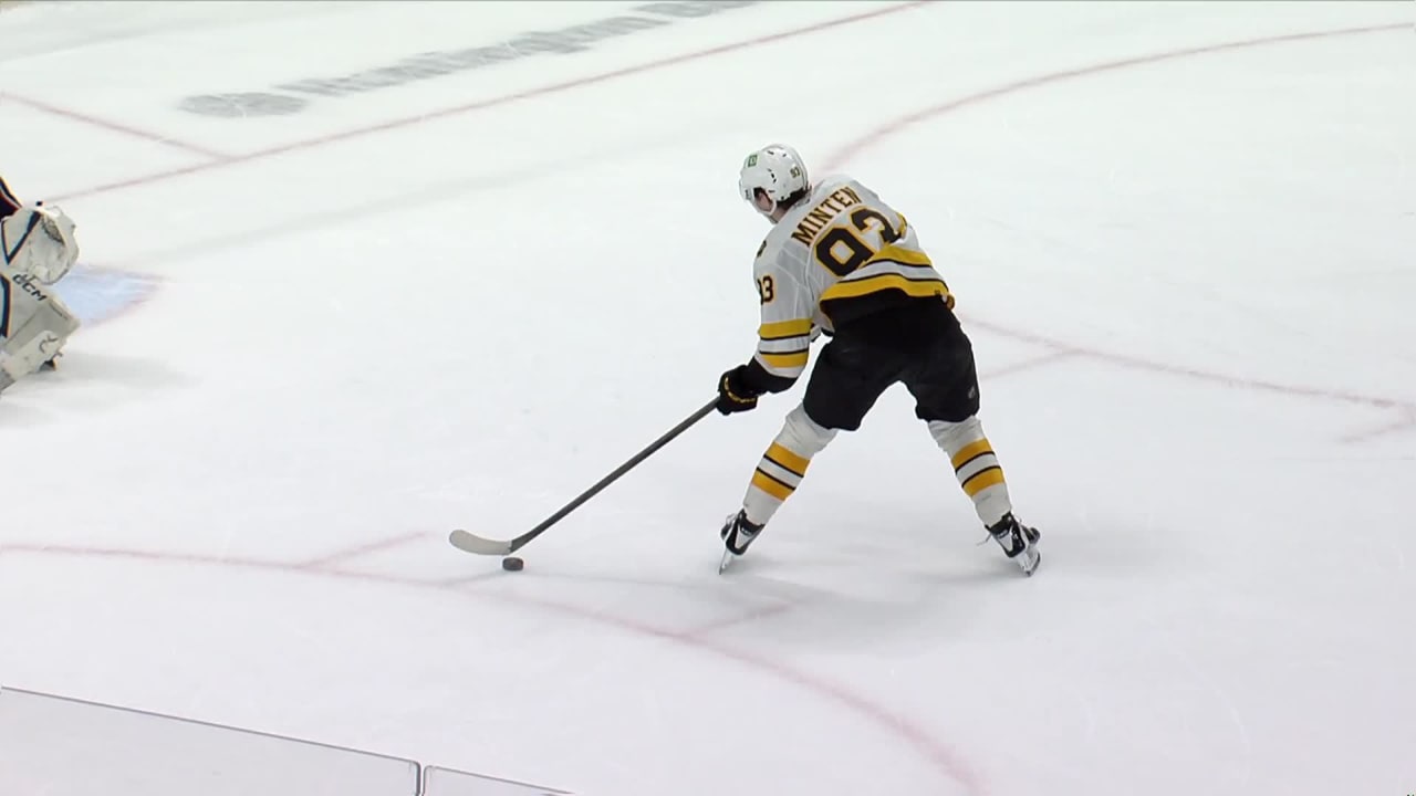 Jet Greaves with a Goal vs. Boston Bruins