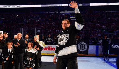 Kings celebrate Kopitar’s franchise points record with special pregame ceremony