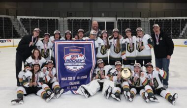 Built to Win: Vegas Jr. Golden Knights Girls Capture Second National Title