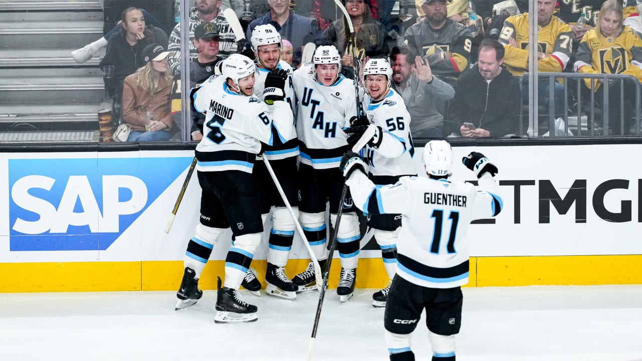 Utah Ties Series with 3-2 Win Over Vegas