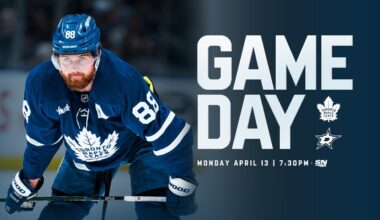 GAME DAY vs DALLAS - APRIL 13, 2026