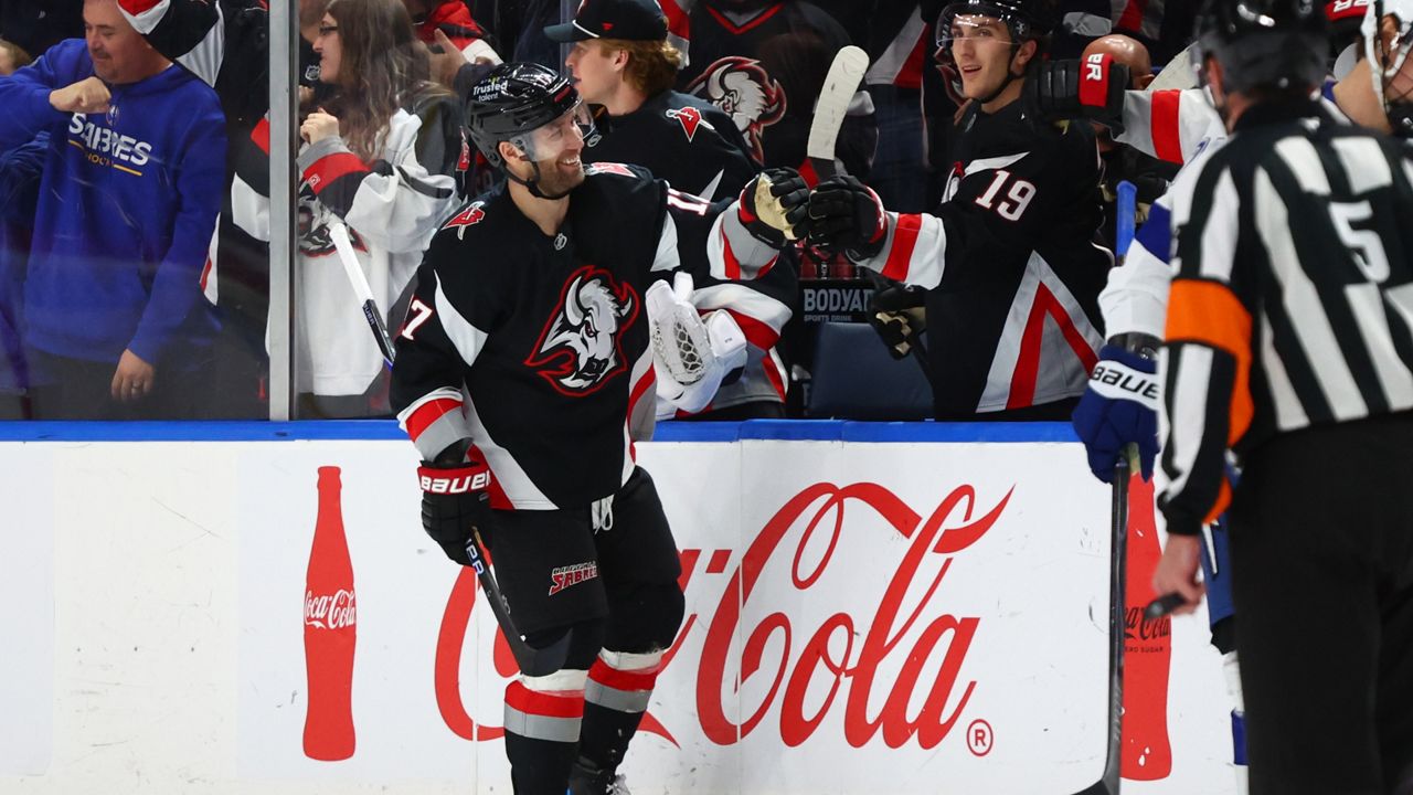 Buffalo Sabres left wing Jason Zucker