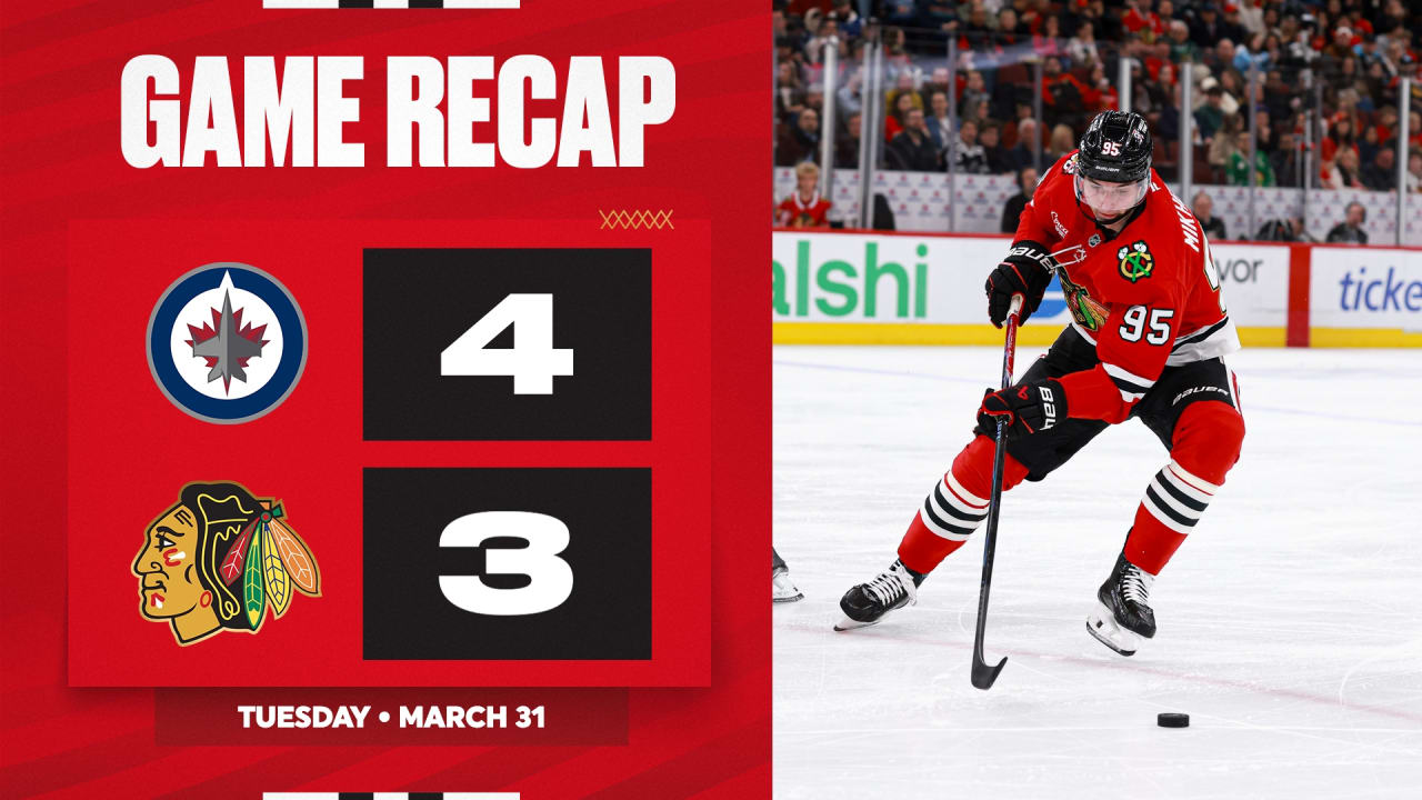 Game Recap | Blackhawks vs. Jets