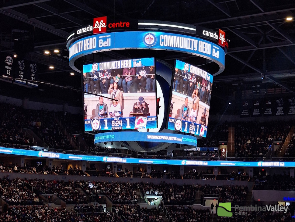 Jets organization recognizes Genesis House’s Ang Braun as community hero - PembinaValleyOnline.com