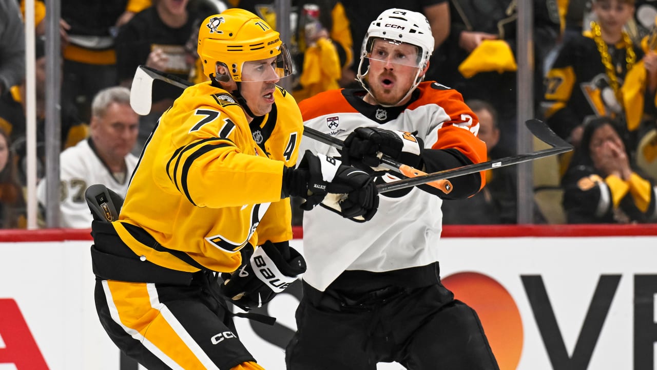 Penguins out of their element in physical Game 1 loss to Flyers