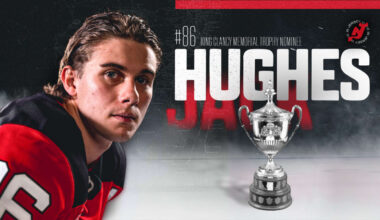 Jack Hughes Named Devils' King Clancy Nominee | FEATURE