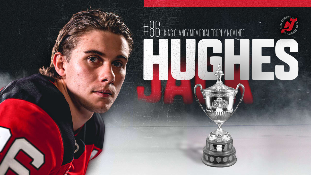 Jack Hughes Named Devils' King Clancy Nominee | FEATURE