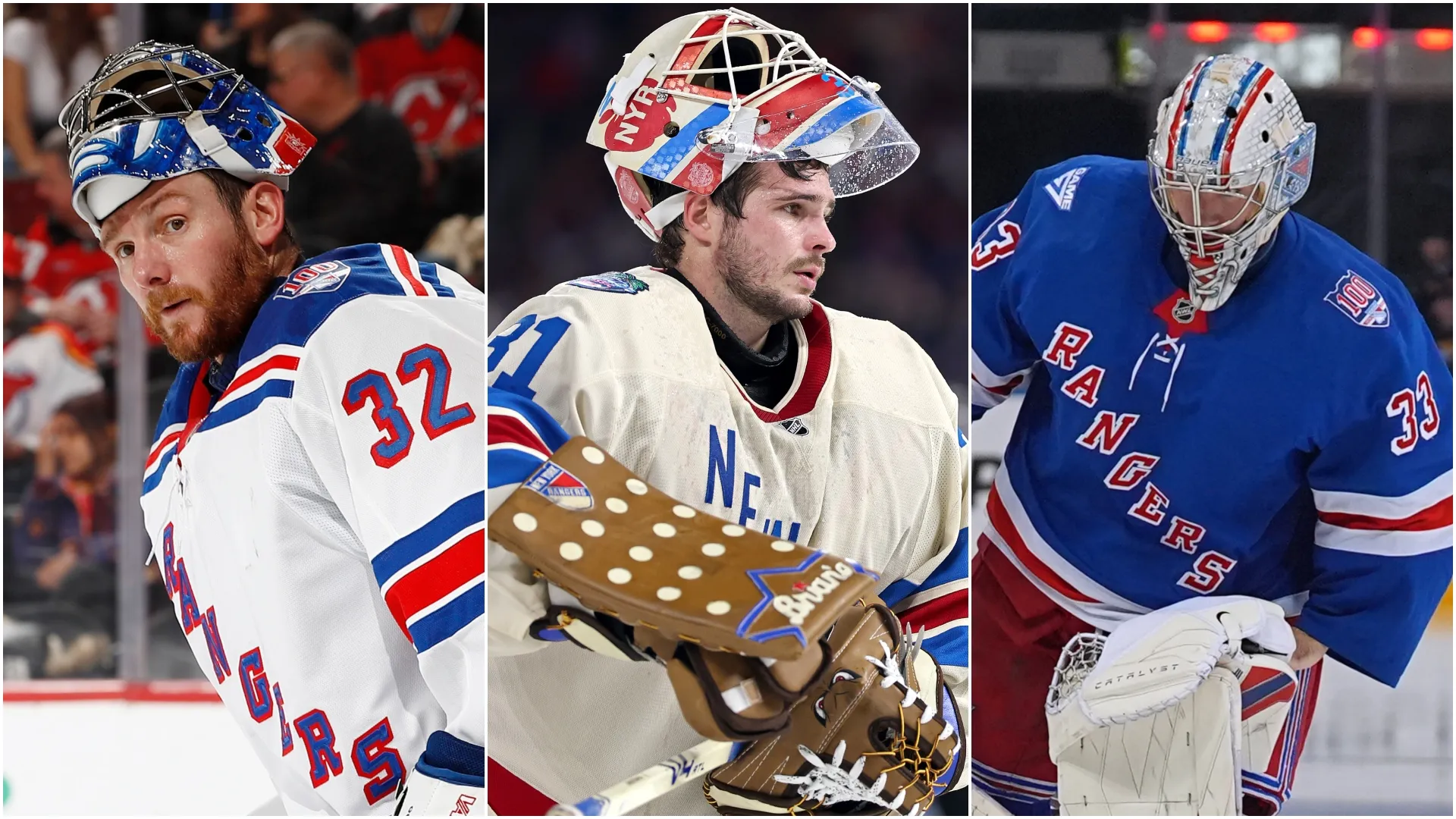 Quick (left), Shesterkin (center), and Garand (right)