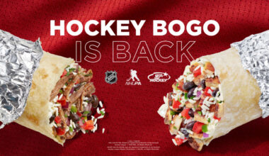 Hockey fans wearing NHL team's jersey to Chipotle can score free entree on Monday
