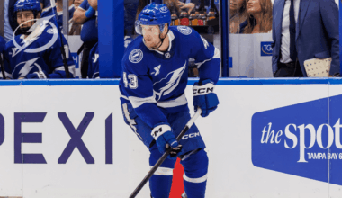 Raddysh named Lightning nominee for Bill Masterton Memorial Trophy