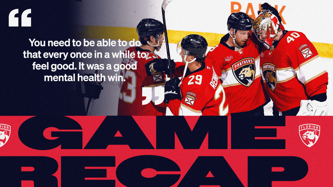 RECAP: Panthers 6, Senators 3